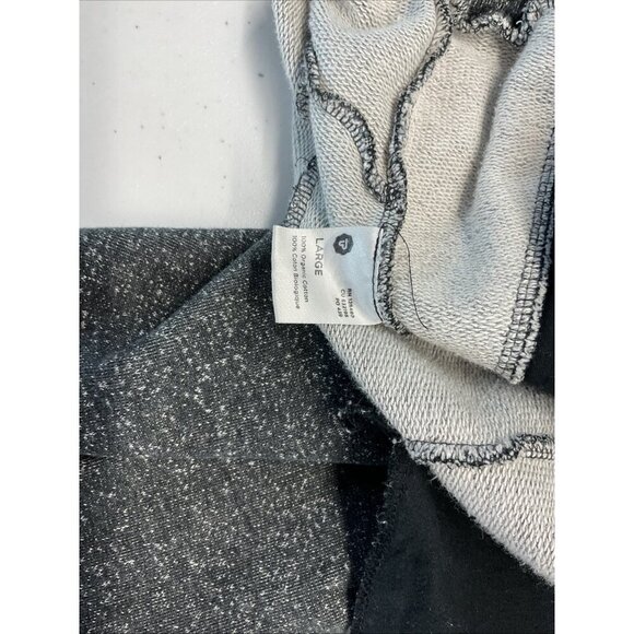 Pact Pants Men size L Black Ankle Zip Joggers Sweats Terry Organic track‎ pant - Picture 13 of 16